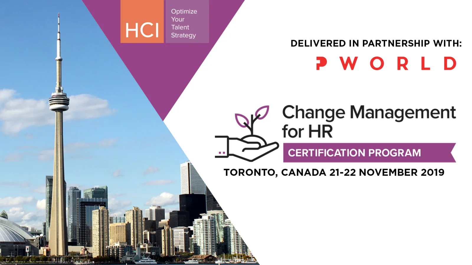 Change Management For HR (CMHR) Certification Toronto