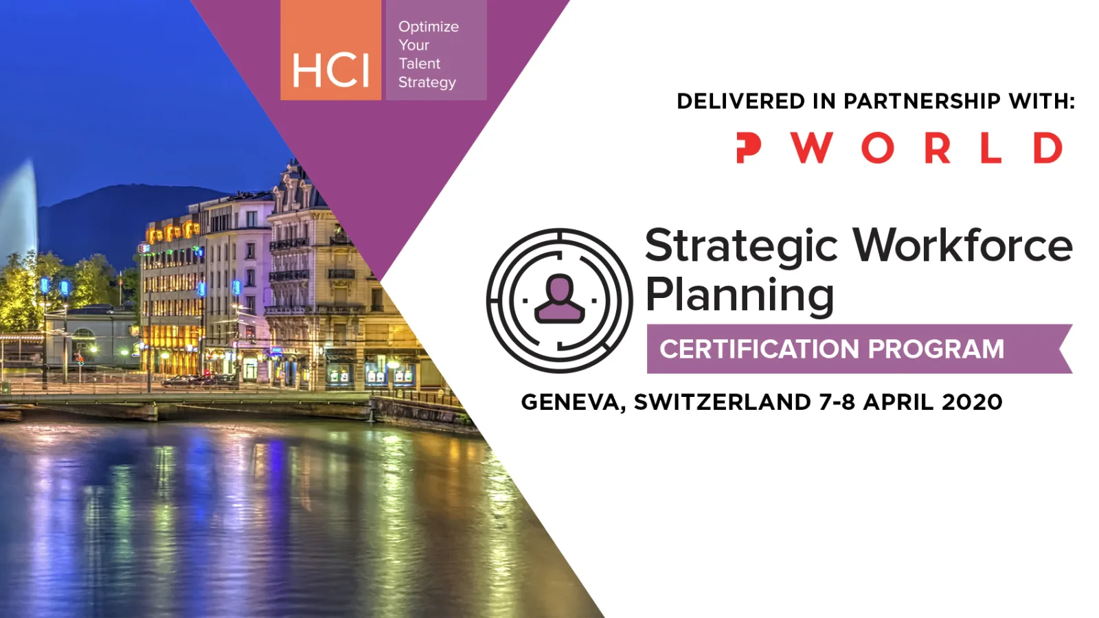 Strategic Workforce Planning Certification Program Geneva