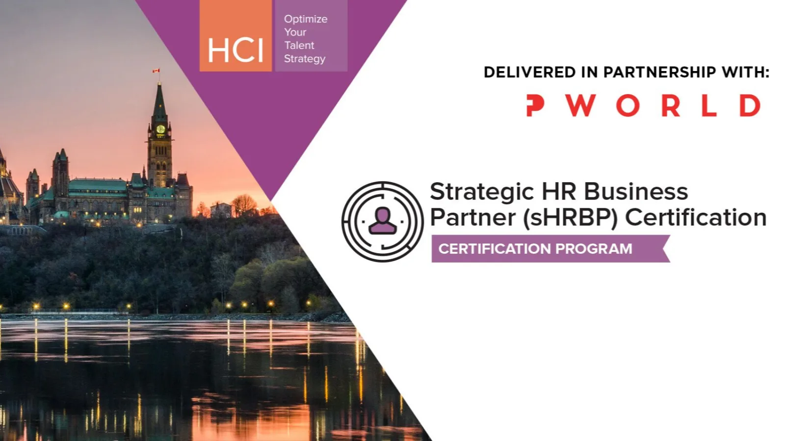 Strategic HR Business Partner (sHRBP) Certification Ottawa