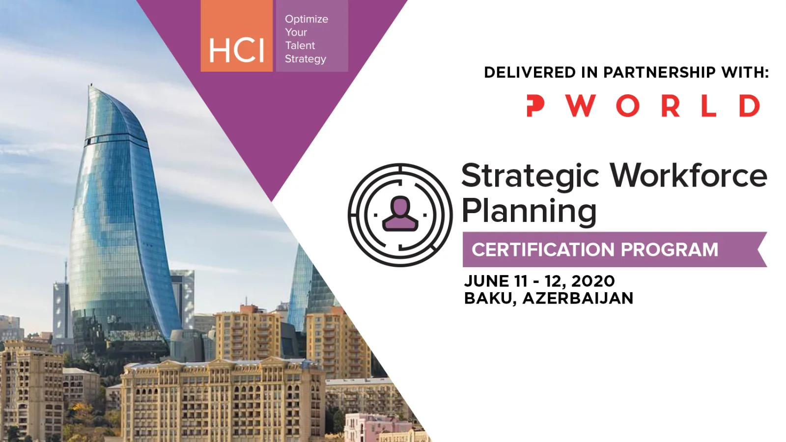 Strategic Workforce Planning Certification Program Baku