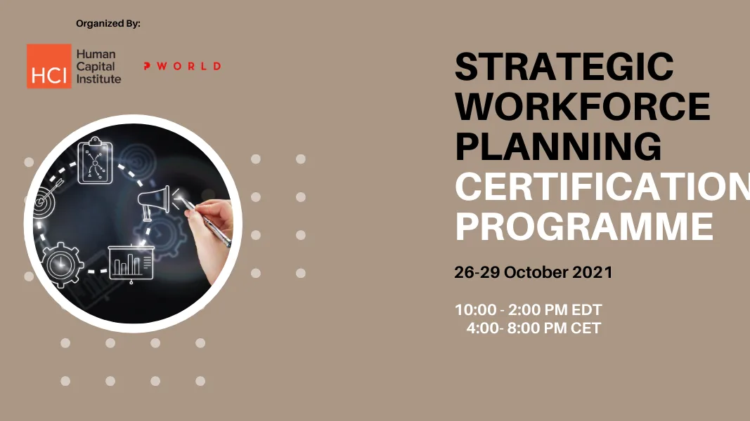 Strategic Workforce Planning Virtual Edition October 2021
