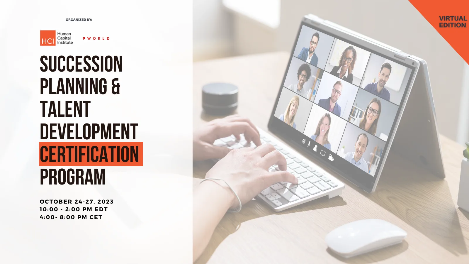 Succession Planning & Talent Development Certification Program October