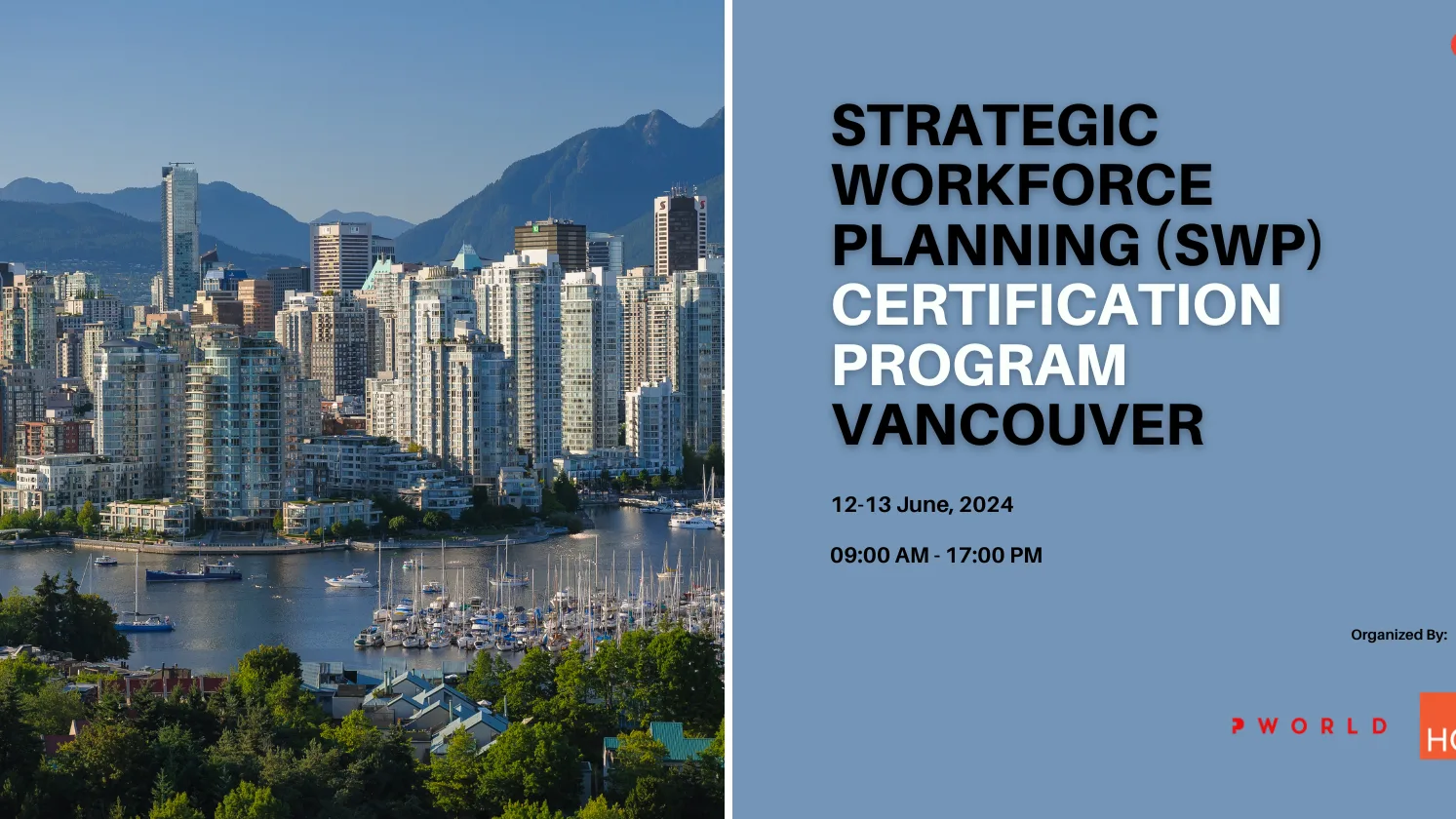 Strategic Workforce Planning Certification Program Vancouver 2024