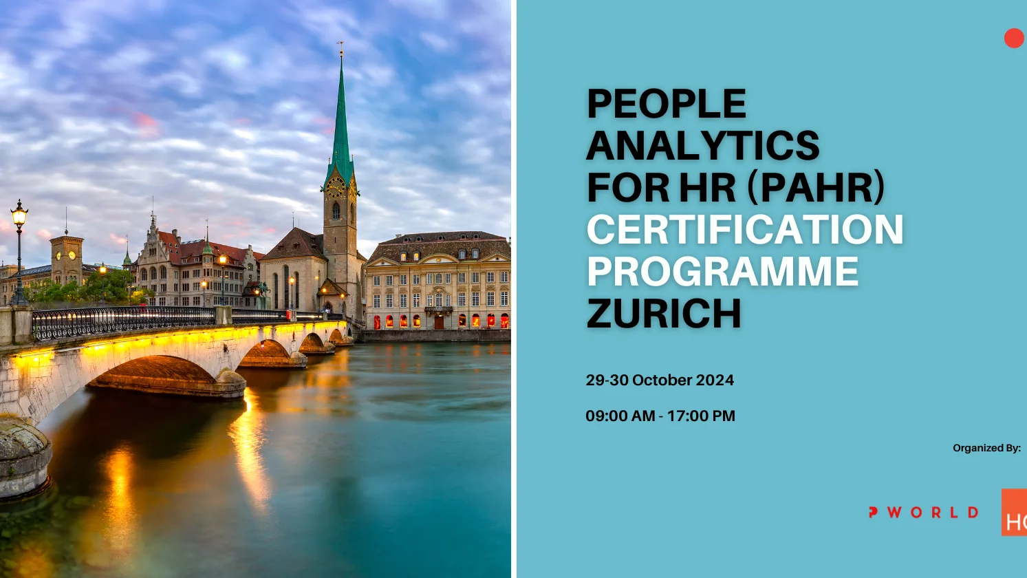People Analytics for HR (PAHR) Certification Zurich