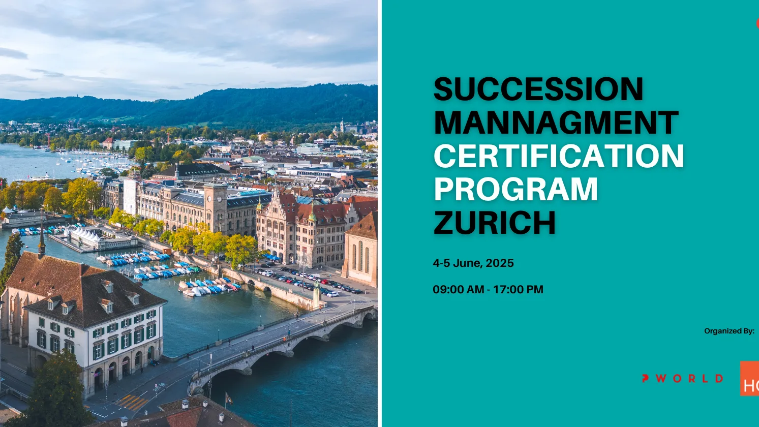 Succession Planning & Talent Development Certification Program Zurich 2025