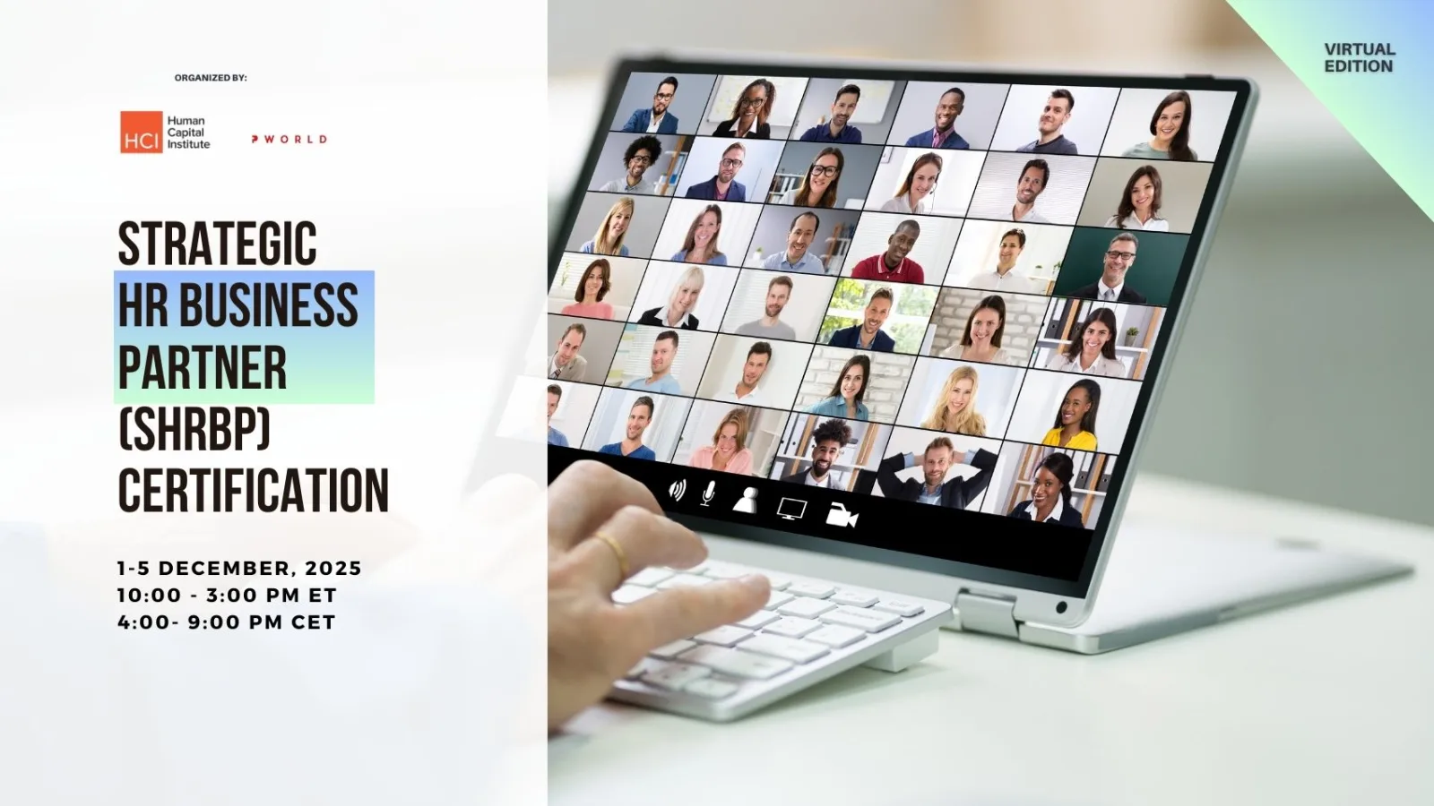 Virtual Strategic HR Business Partner (SHRBP) Certification December 2025